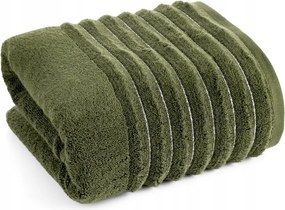 Fürdőlepedő 70X140 zöld, fényes Eurofirany cérnával