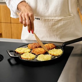 Öntöttvas serpenyő kisméretű palacsintához ø 26 cm Mattia 3.0 – FABINI