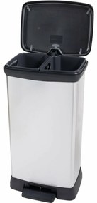 Curver DECO BIN pedálos kuka, 23 + 23 l