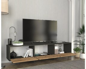 TV asztal/szekrény Maggy TV (antracit + atlanti fenyő). Akció -22%. 1108179
