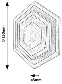 Rabalux 71113 - LED Mennyezeti lámpa BITSI LED/23W/230V 3000/6000K