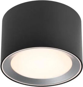 NORDLUX 2110840103 LANDON Hengeres Mennyezeti Lámpa Fekete LED IP44