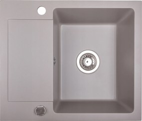 Gránit Mosogató Cordeo 59 egymedencés konyhai mosogató csepegtetővel