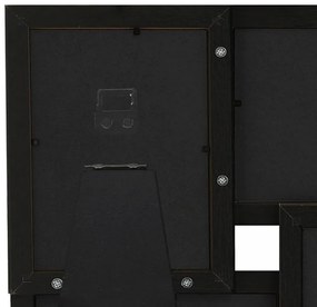 fekete MDF fényképkeretszett 4 db 10 x 15 cm-es képhez