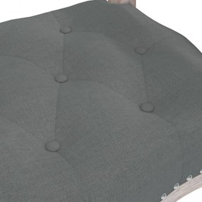 sötétszürke szövetpad 110x45x60 cm