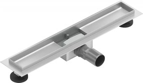 Mexen Flat 50 cm-es lineáris lefolyóhoz való ház, inox - 1015050