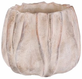 Beton virágcserép burkolat S1, szürke, 18 x 15 cm, 18 cm