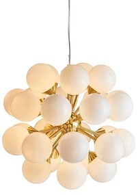Endon 76499 - OSCAR kábeles csillár 28xG9/18W/230V aranyszínű