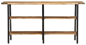 tömör mangófa tálalóasztal 140 x 35 x 70 cm