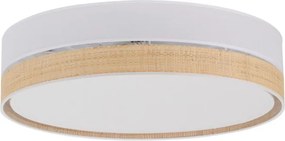 TK LIGHTING 4764 PAGLIA Ernyős Mennyezeti Lámpa Bézs, Fehér E27 IP20