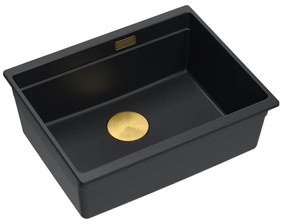 gránit mosogató Logan 100 Black