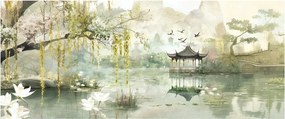 Kép - Kínai tó (120x50 cm)