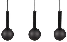 Fekete függőlámpa Ciliana – CINQUE