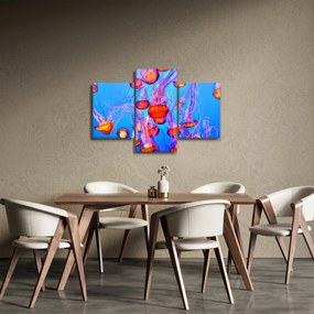Medúza a tengerben képe (90x60 cm)