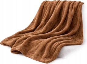 219.Koc polár ,puha ,finom 170x130 kávészínű,