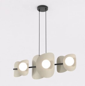 Emibig modern függeszték elementi fehér barna emi1493/6
