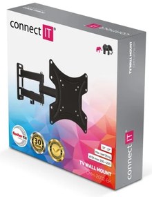 CONNECT IT CMH-2012-BK - Fali TV tartó 13-37” fekete