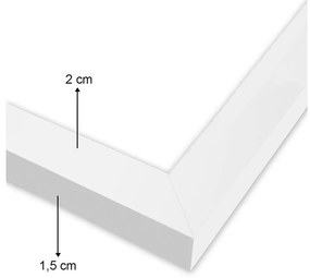 Gyerekszoba kép 24x29 cm Whale – Wallity