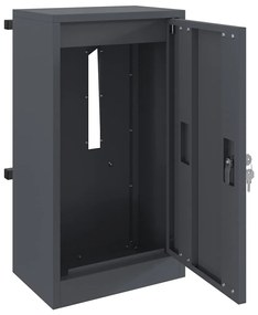 postaláda Antracit 30 x 23 x 55 cm Acél