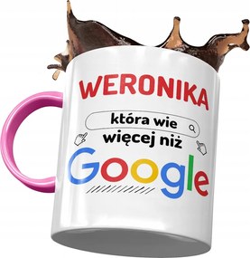 Rózsaszín Bögre Veronika Nővérek Feleségek Ajándék Nyomtatott Fotóval