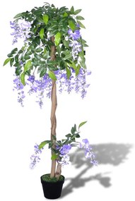 Mesterséges Lila Akác Edény 120 cm