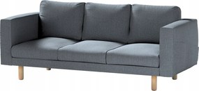 Dekoria Norsborg 3 személyes kanapé huzat Ikea szürke