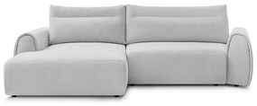 Világosszürke sarokkanapé Aden – Bobochic Paris