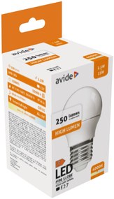 Avide LED Globe Mini G45 250LM 2.5W E27 NW 4000K