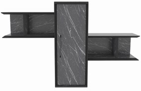 Fali polc Olida - Bendire Black
