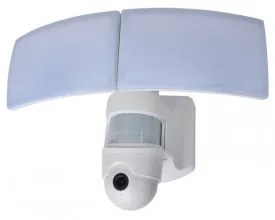 LED reflektor , dupla , mozgásérzékelős , 36W , CCT , dimmelhető , kamerával , kültéri , IP44 , LUTEC CONNECT , LIBRA