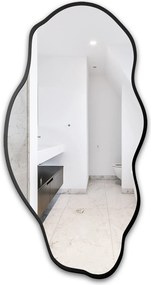 Lolit organikus tükör fekete Mdf keretben 100X205 dekoratív