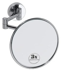 Sminktükör 14x14 cm ezüstszínű