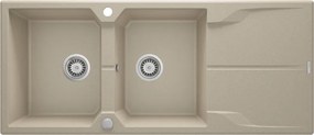 Andante gránit mosogató_sand_2 medence+csepegtető