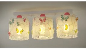 Dalber D-62143 - Gyermek mennyezeti lámpa BUTTERFLY 3xE27/60W/230V