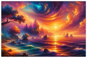 Kép - Varázslatos világ (90x60 cm)