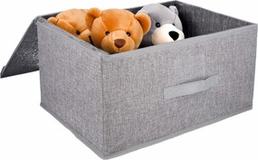 Összecsukható tárolódoboz felnyitható fedéllel 44× 33 × 22 cm, L