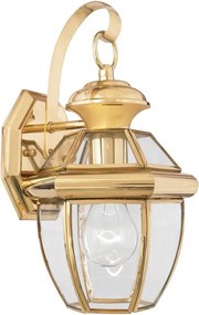 Elstead QZ-NEWBURY2-S-PB-Kültéri fali lámpa NEWBURY 1xE27/60W/230V IP44