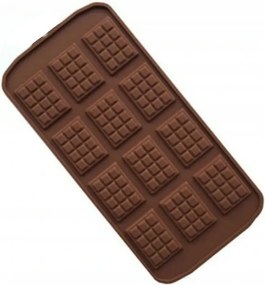 Szilikon Csokoládé Forma Mini Csokoládé 12db-os