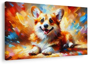 Kép boldog kiskutya