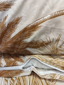 Pamut ágynemű Hawai barna 200x140cm+90x70cm TiaHome