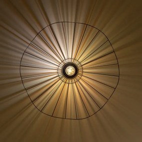 Brilagi - CERIA WIRE LED felületre szerelhető csillár 1xE27/40W/230V Ø 80 cm fekete