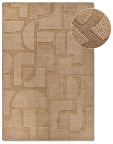 Bézs kézi szövésű gyapjú szőnyeg 120x170 cm Alexis – Villeroy&amp;Boch