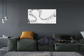 Canvas képek Violinkulcs 100x50 cm