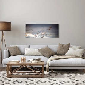 Kép - Rét virágai a tónál (120x50 cm)