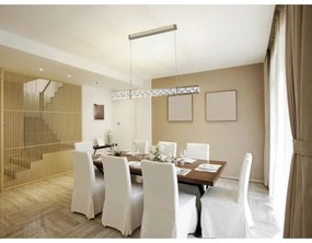 LED fényerőszabályozható kábelre függesztett csillár ENRIQUE LED/20W/230V 3000-6000K +távirányító