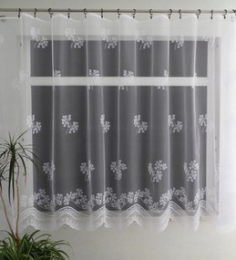 Mg Függöny 31620 Fehér 500x130cm kész Bt lengyel M