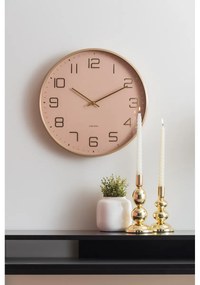 Karlsson 5973LB design falióra világos rózsaszín, átmérő 40 cm