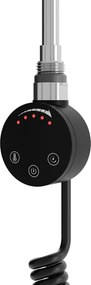 Mexen FA-O 600 W-os, fekete elektromos fűtőberendezés - W951-0600-70