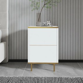 Imaj White and Gold éjjeliszekrény