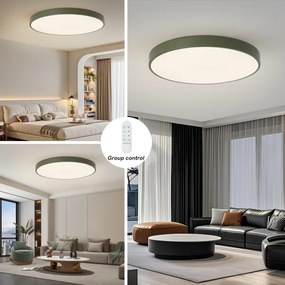 Brilagi-LED Dimmelhető medencelámpa POOL SMART LED/128W/230V 100 cm Wi-Fi Tuya+ távirányító zöld